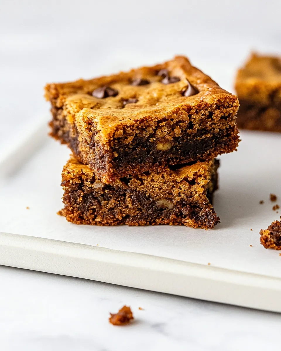 Easy One Bowl Blondies photo