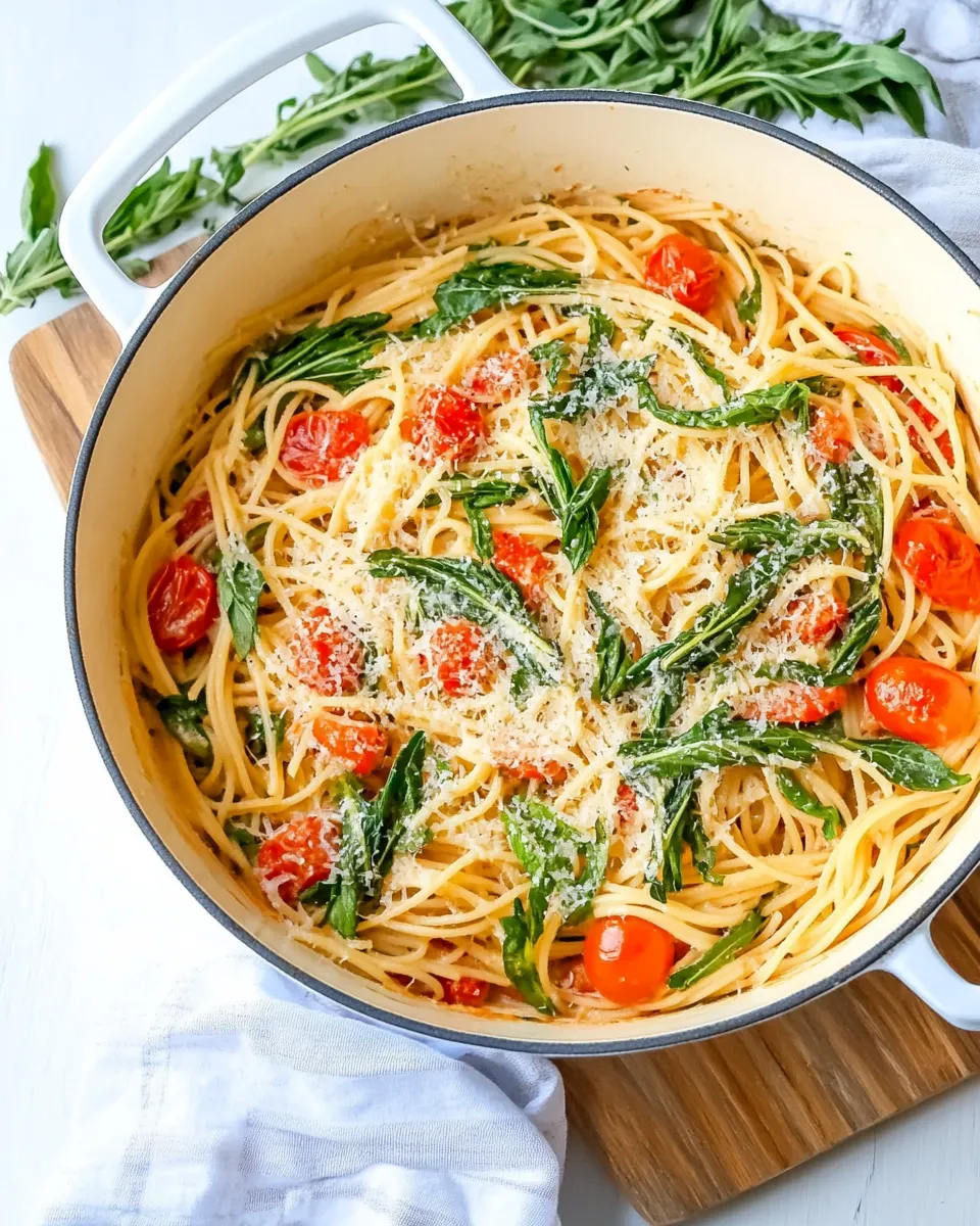 Homemade One Pot Pasta dish photo