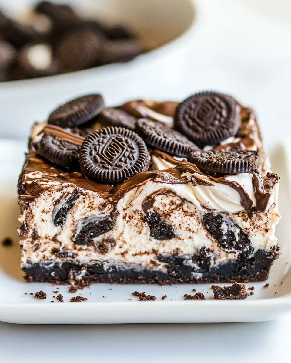 Ultimate Oreo Brownie Lush shot