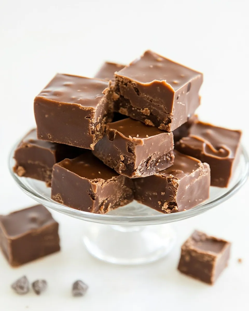 Delicious Original Fantasy Fudge Recipe shot