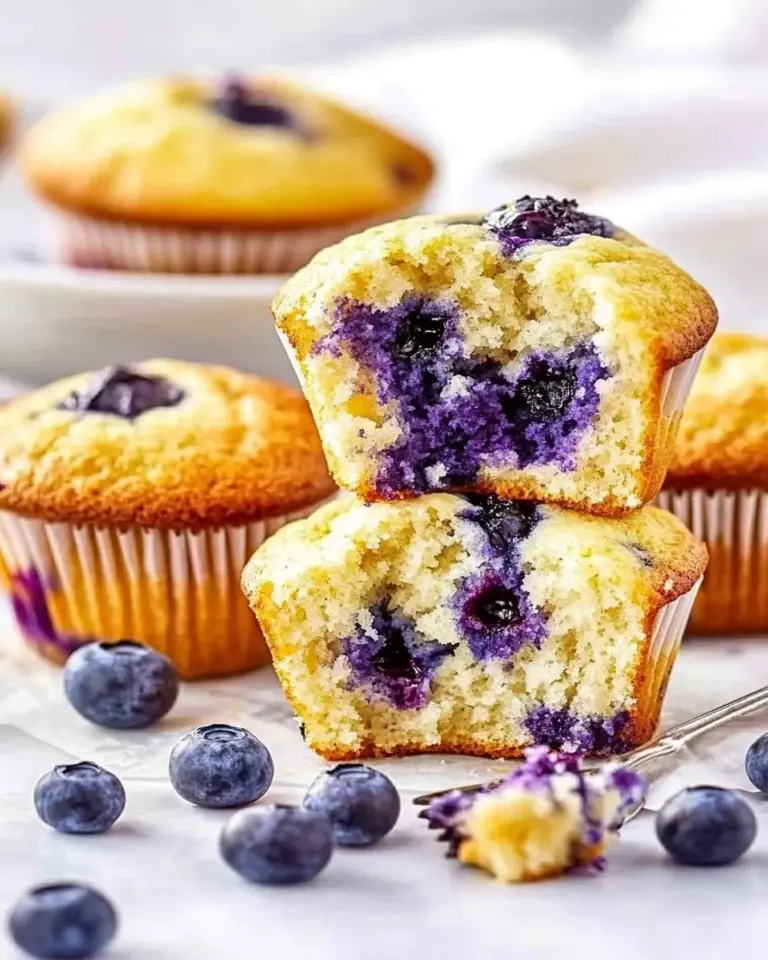 Homemade Otis Spunkmeyer Blueberry Muffins Easy Copycat Recipe photo