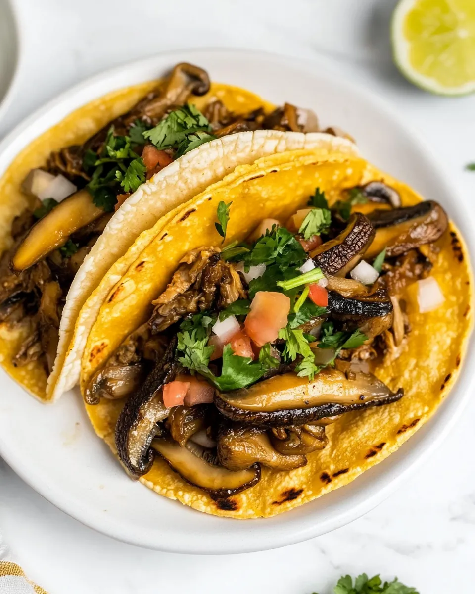 Classic Oyster Mushroom Tacos image