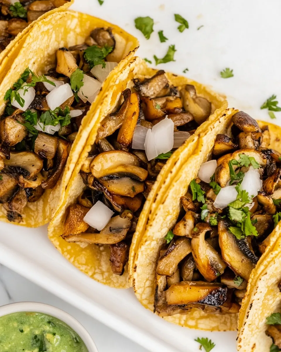 Easy Oyster Mushroom Tacos recipe photo
