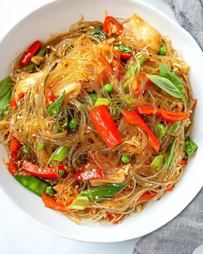 Homemade Pad Woon Sen (Thai Glass Noodle Stir Fry) photo