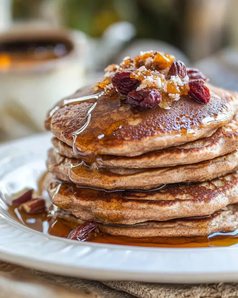 Homemade Paleo Carrot Cake Pancakes photo