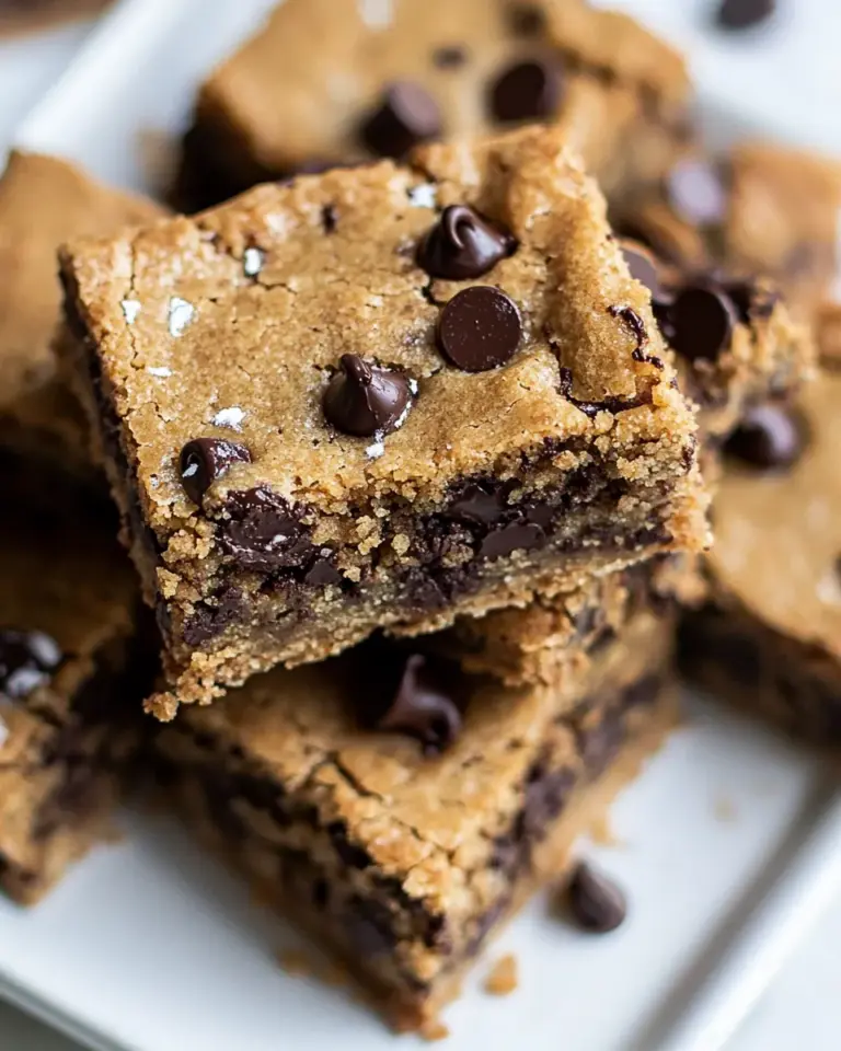 Homemade Paleo Chocolate Chip Cookie Bars photo