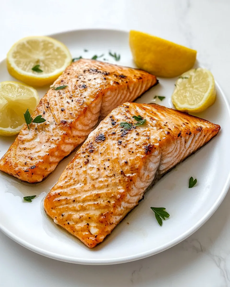 Easy Pan-Seared Salmon recipe photo
