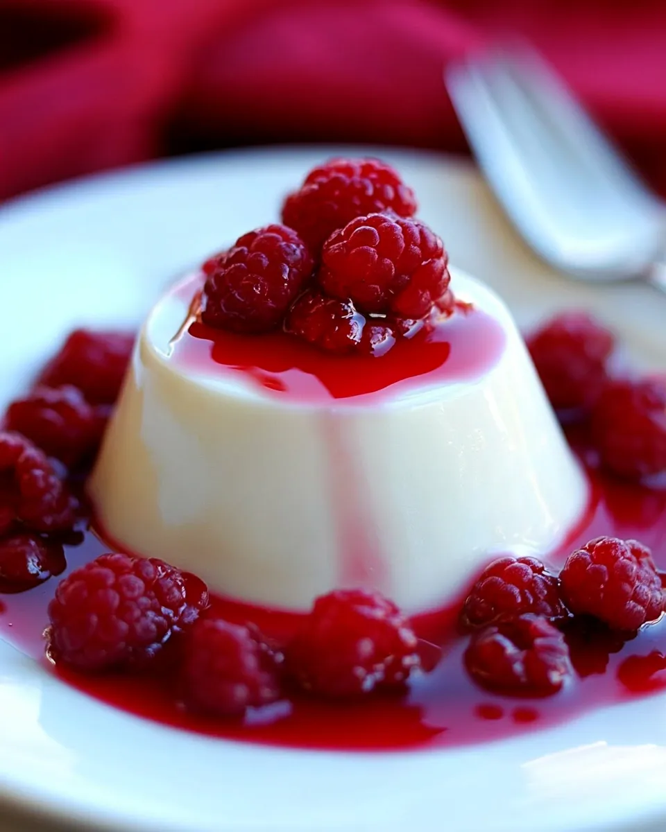 Easy Panna Cotta Recipe shot