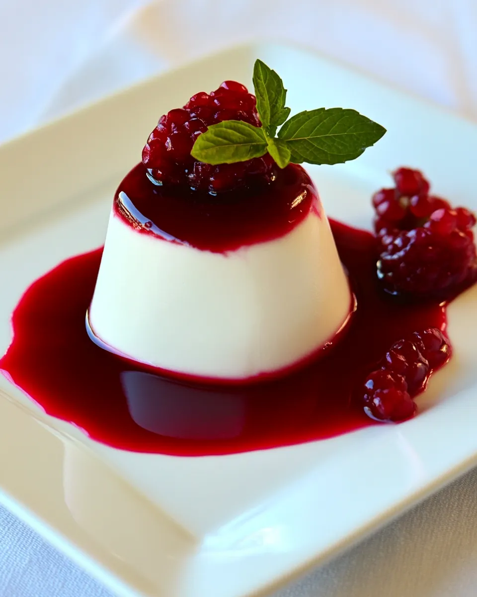 Delicious Panna Cotta Recipe recipe image