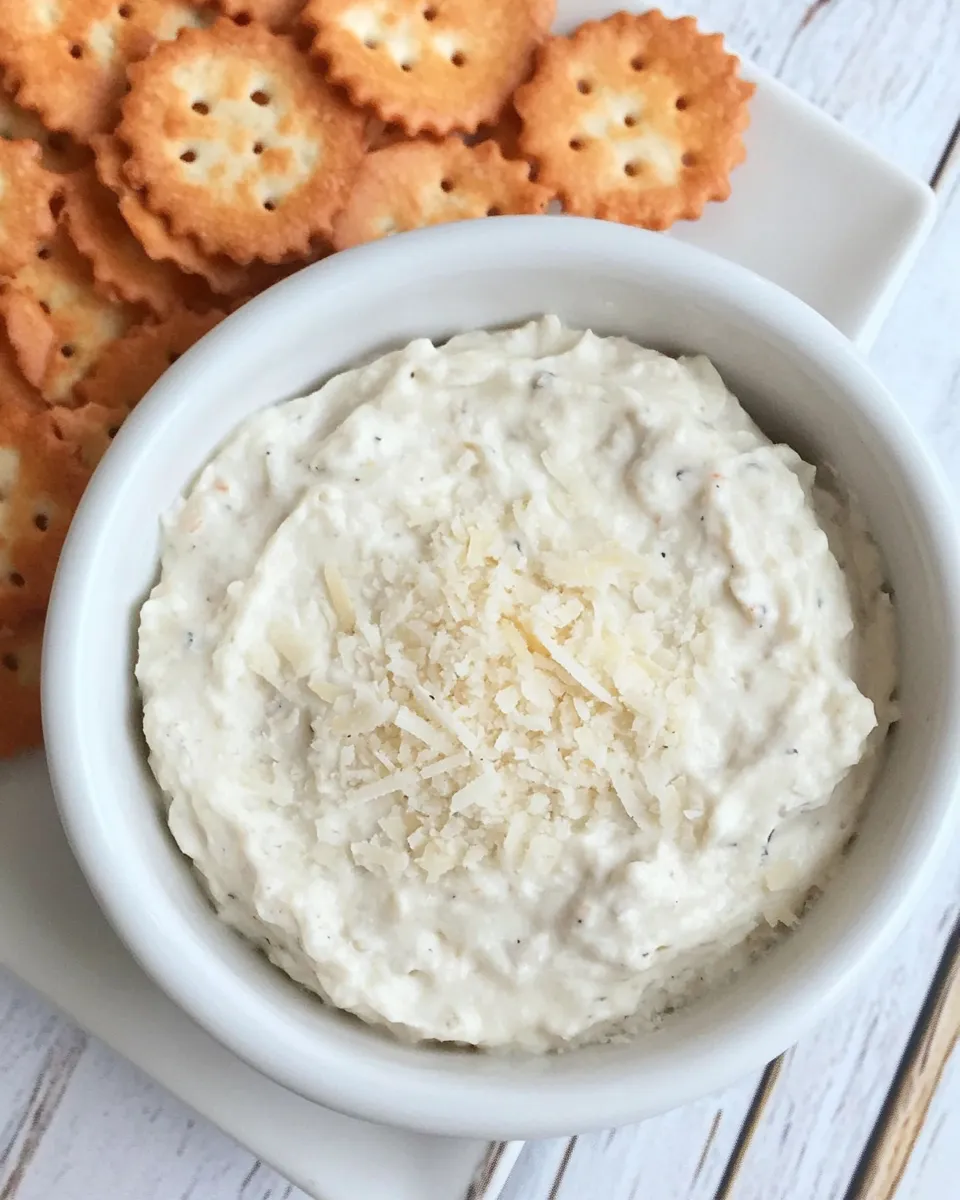 Easy Parmesan Dip recipe photo