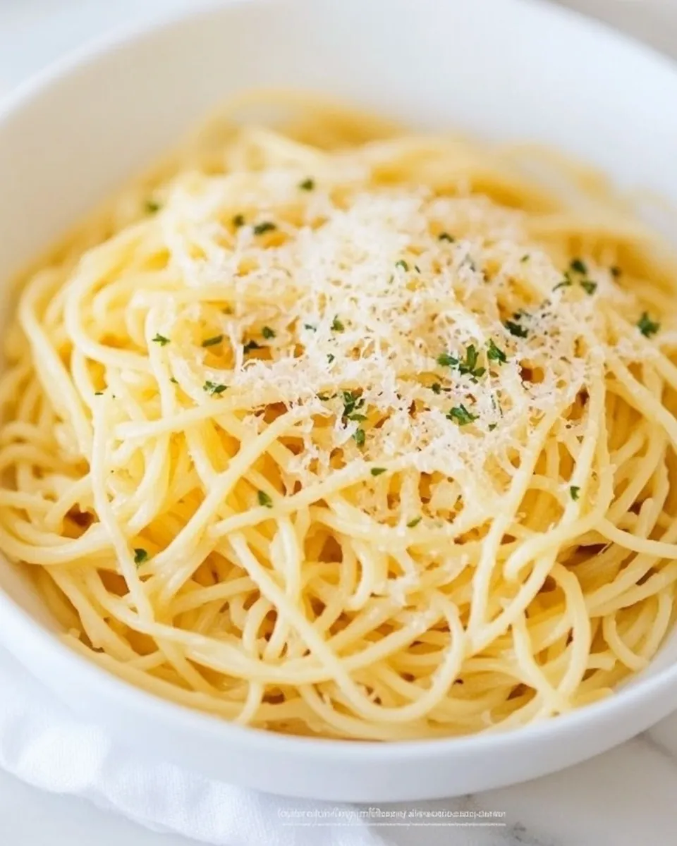 Homemade Parmesan Garlic Noodles photo