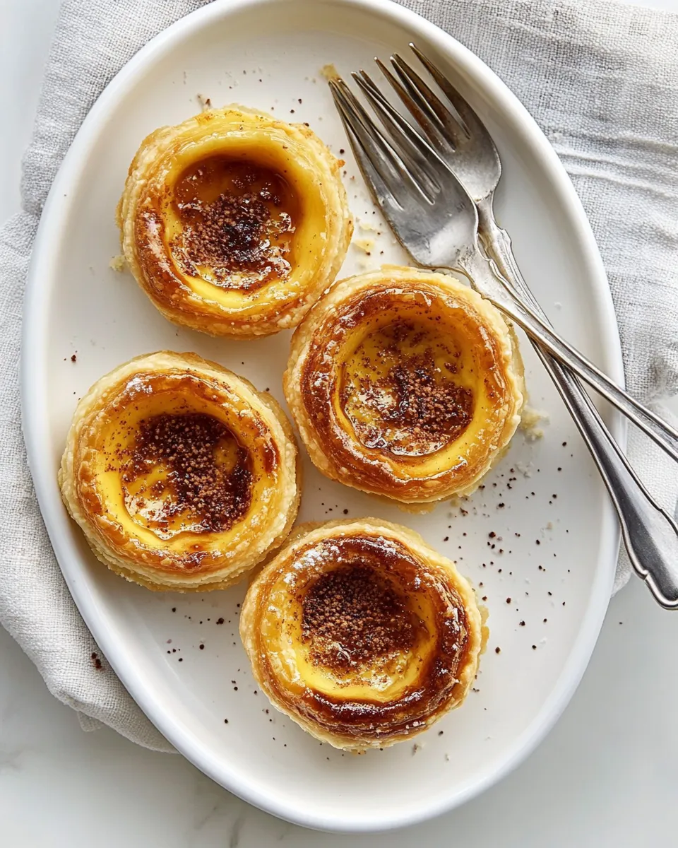 Classic Pastis de Nata (Portuguese Custard Tarts) image