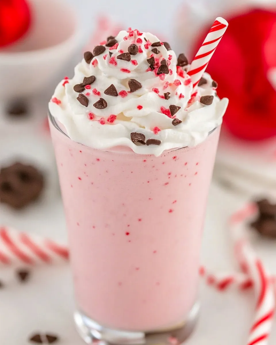 Homemade Peppermint Milkshake Recipe (Chick-fil-A Copycat) photo