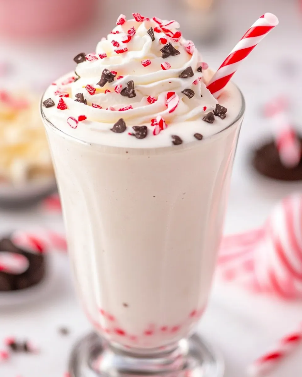 Classic Peppermint Milkshake Recipe (Chick-fil-A Copycat) image