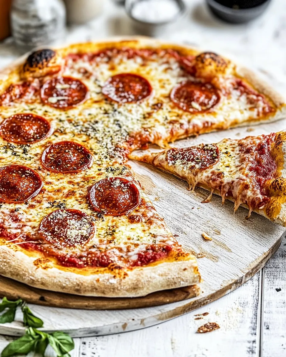 Easy Pepperoni Pizza recipe photo