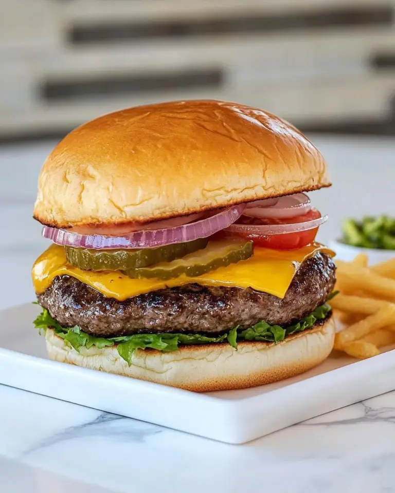 Homemade Perfect Copycat Chilis Big QP Burger Recipe photo