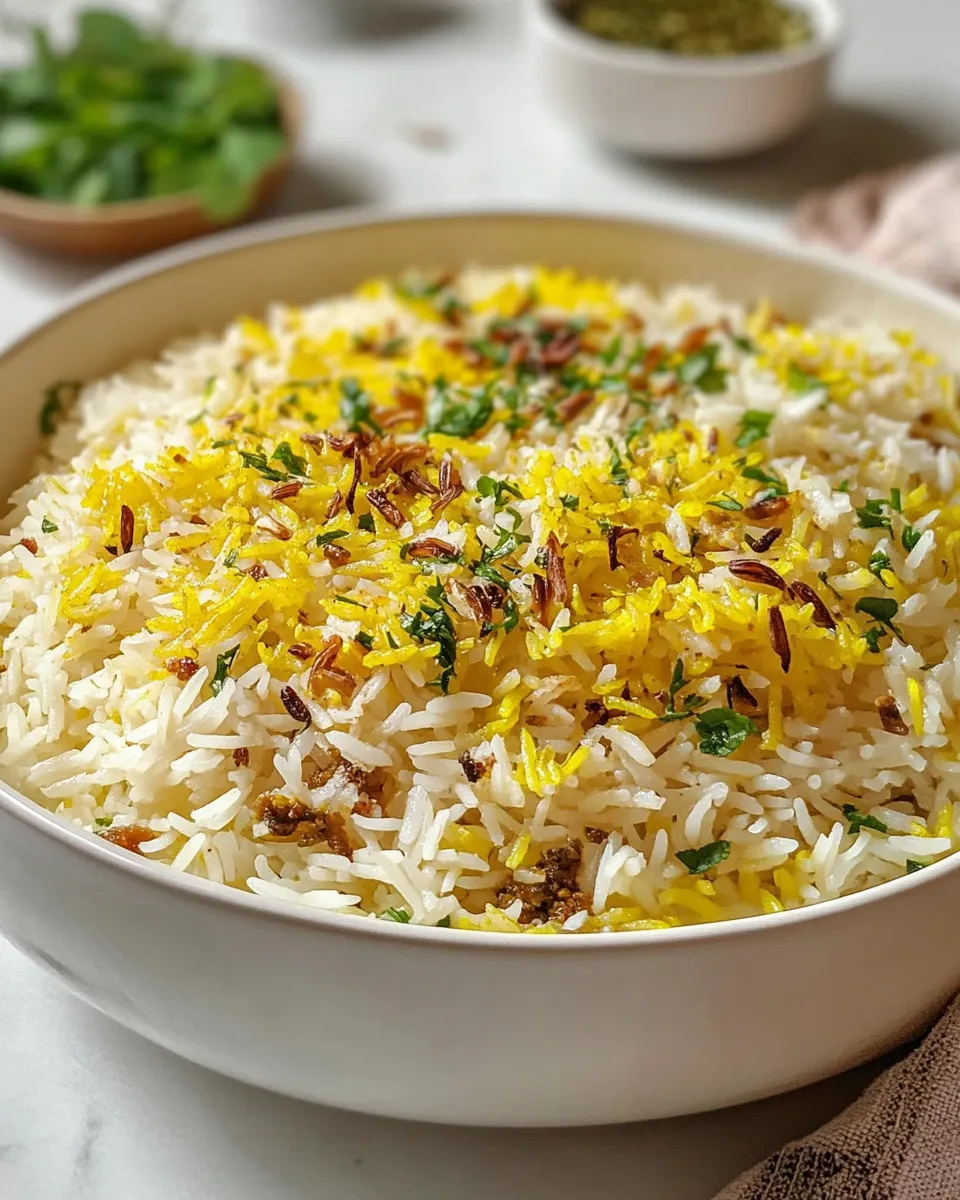 Easy Persian Rice recipe photo