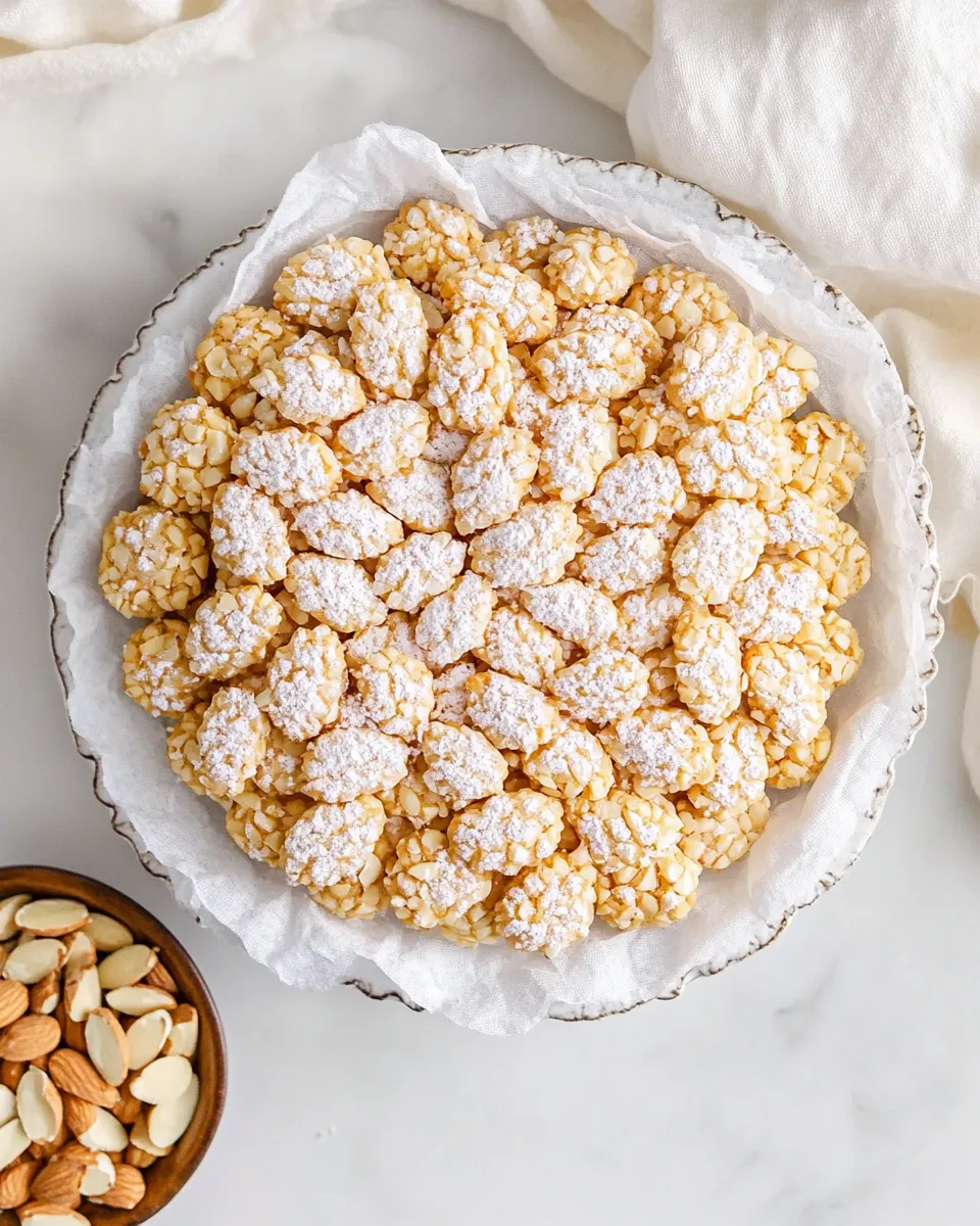 Homemade Pignoli Cookies (Almond Cookies) photo