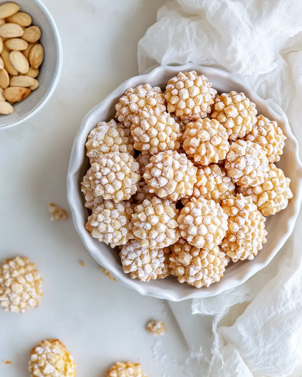 Delicious Pignoli Cookies (Almond Cookies) shot