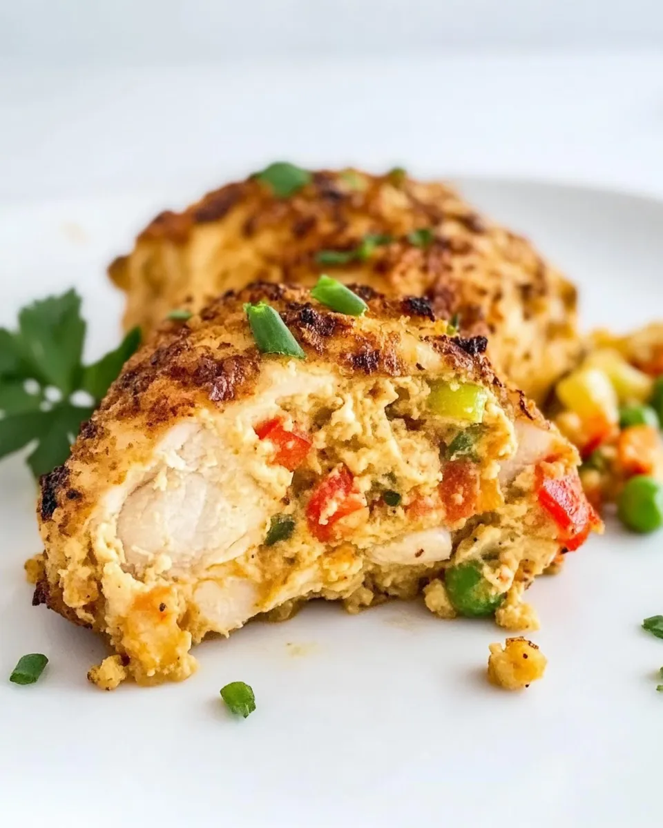 Classic Pimento Cheese Stuffed Chicken image