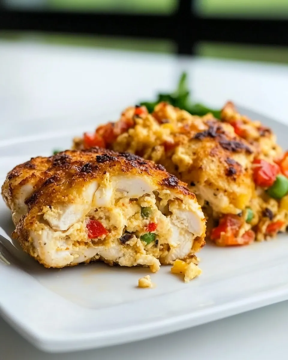 Easy Pimento Cheese Stuffed Chicken recipe photo
