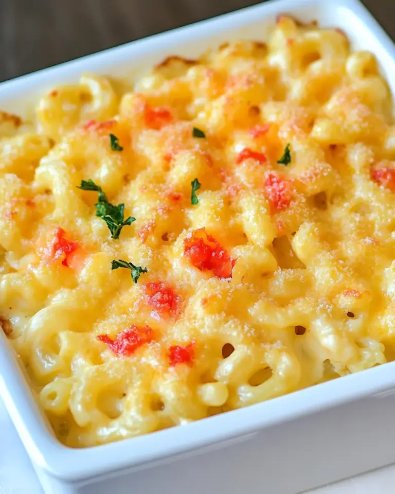 Homemade Pimento Mac & Cheese photo