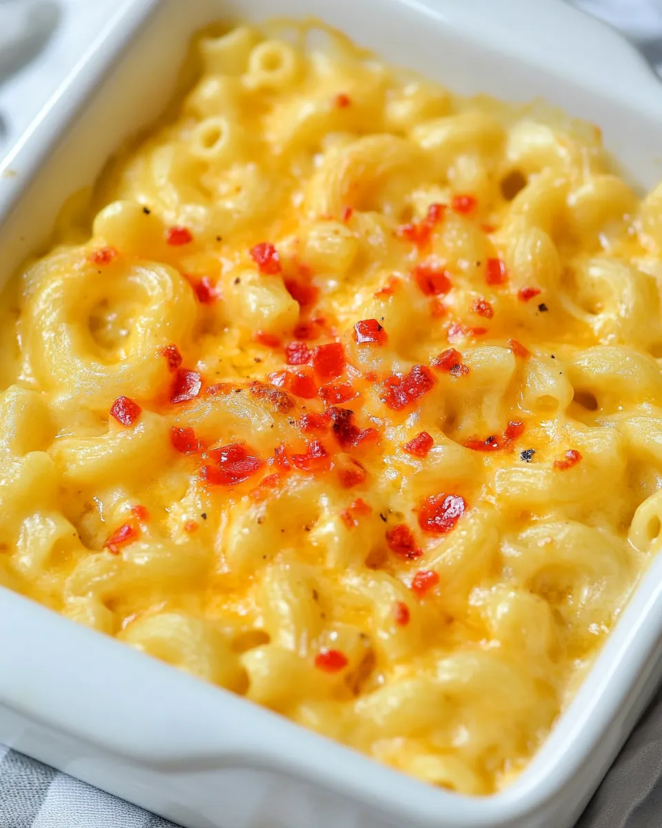 Easy Pimento Mac & Cheese recipe photo