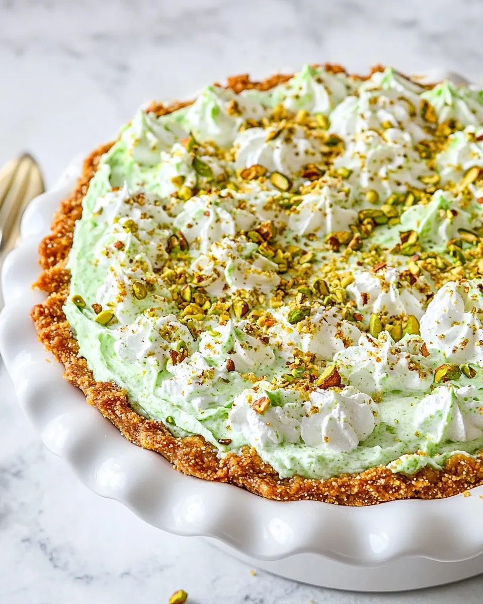 Easy Pistachio Pie (Watergate Pie) recipe photo