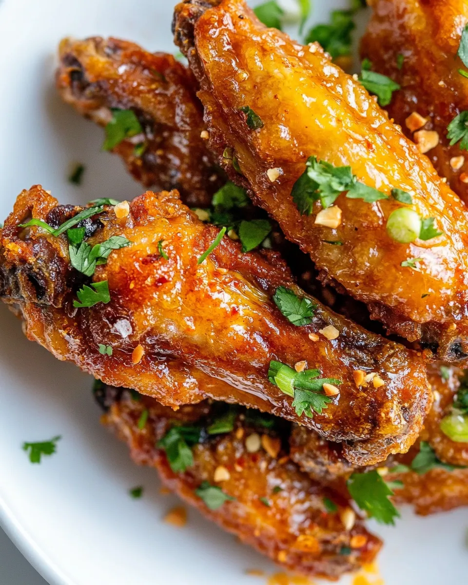 Delicious Pok Pok Wings (Vietnamese Fish Sauce Wings) shot
