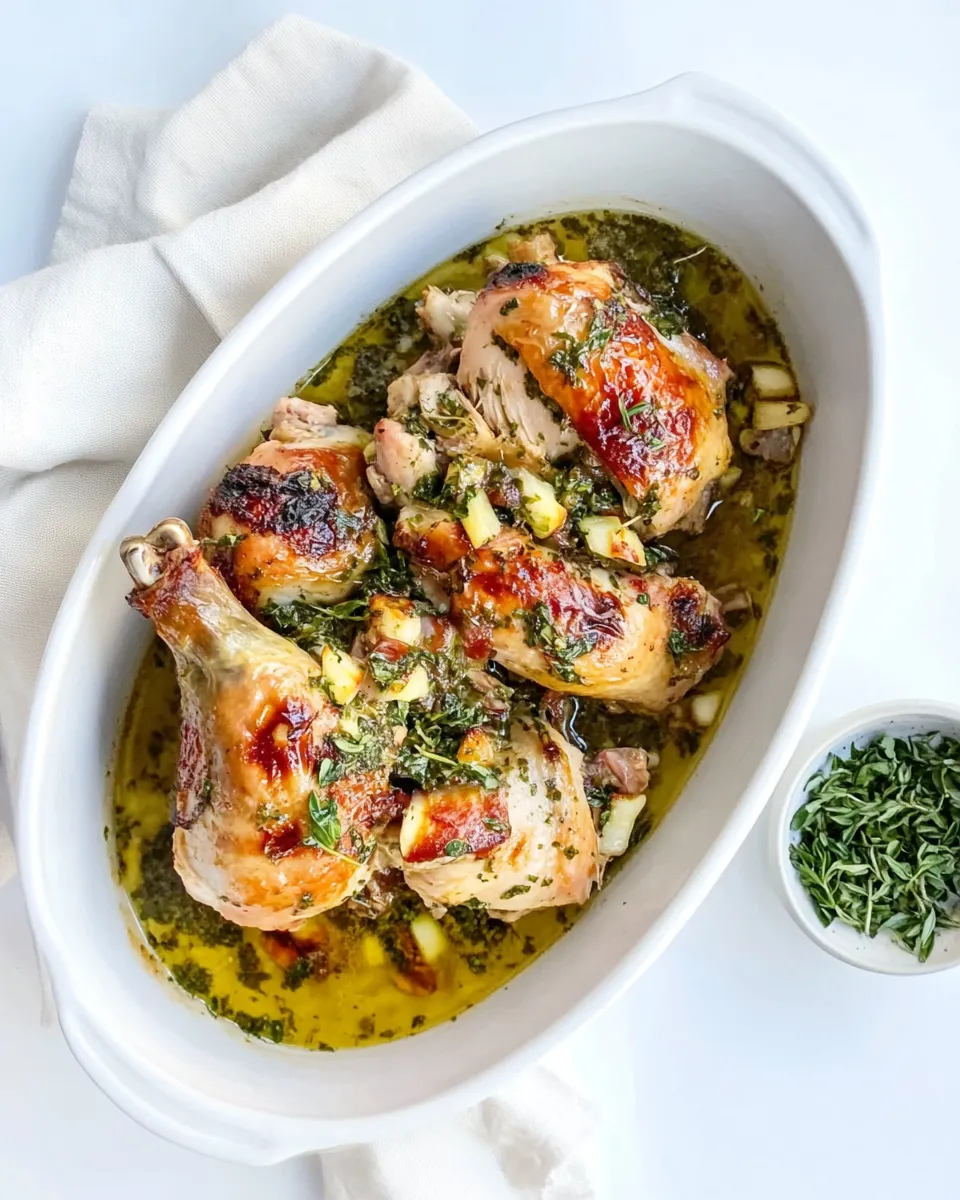 Delicious Pollo con Wasakaka (Garlic Chicken Roast) image