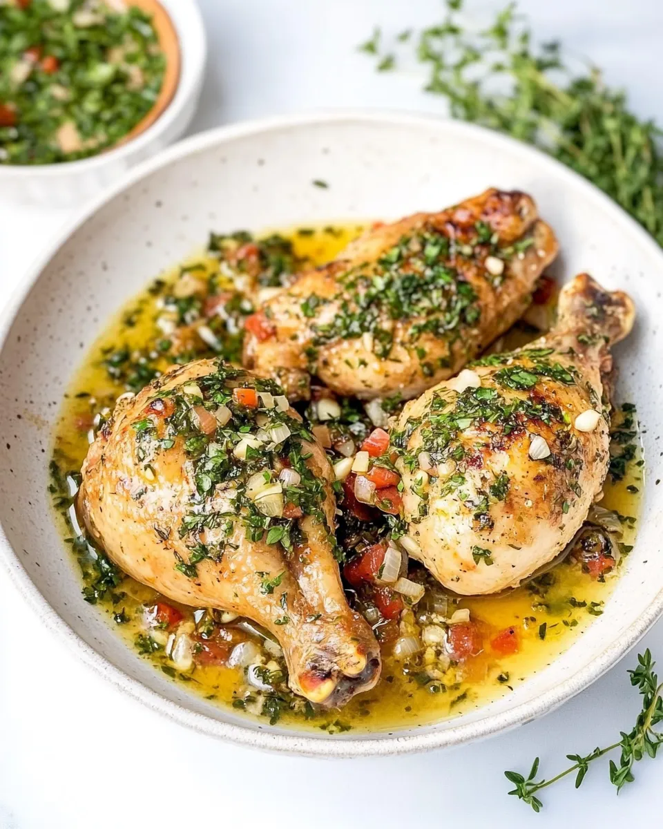 Savory Pollo con Wasakaka (Garlic Chicken Roast) dish photo