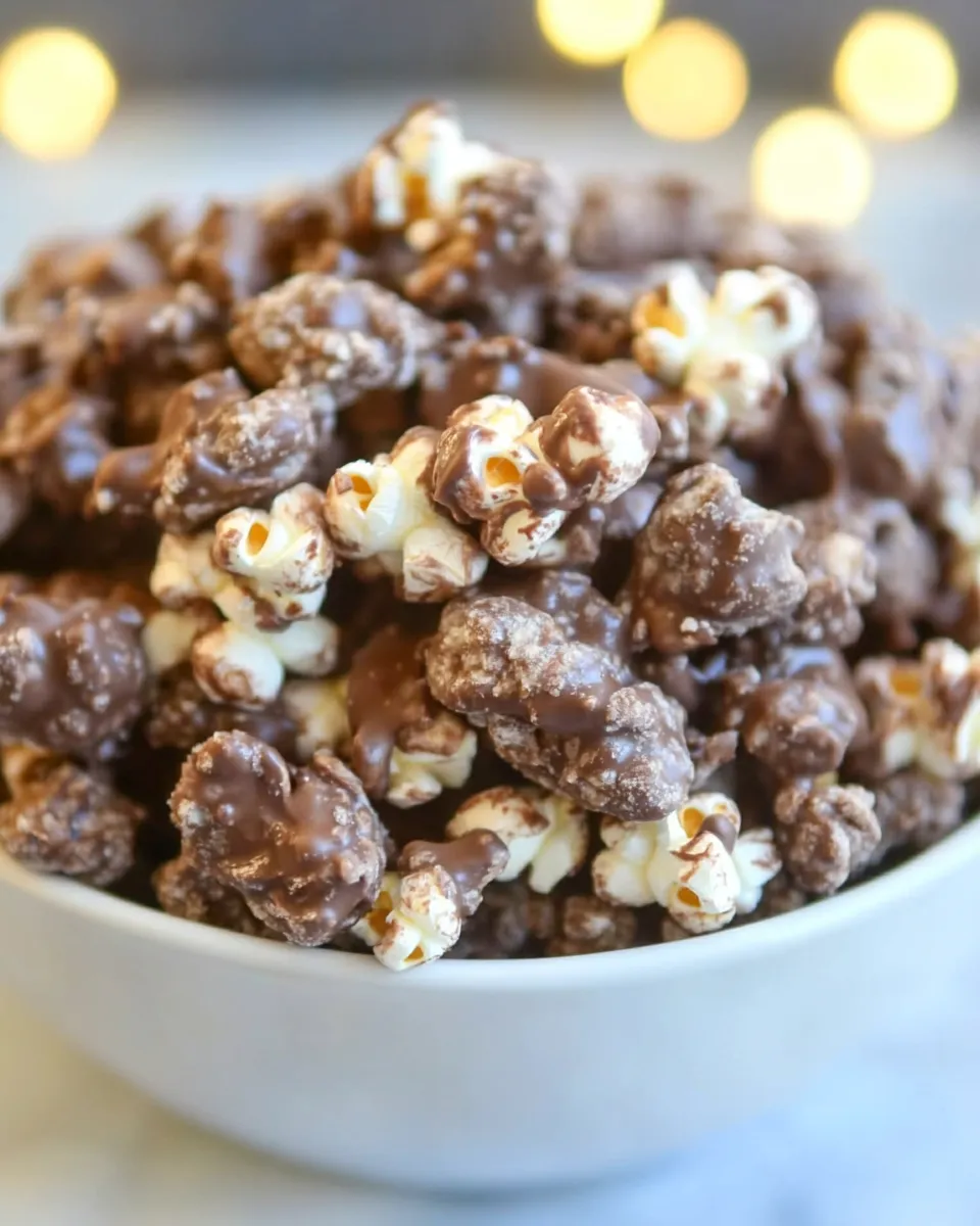 Classic Poppy Chow [Chocolate & Peanut Butter-Covered Popcorn] image