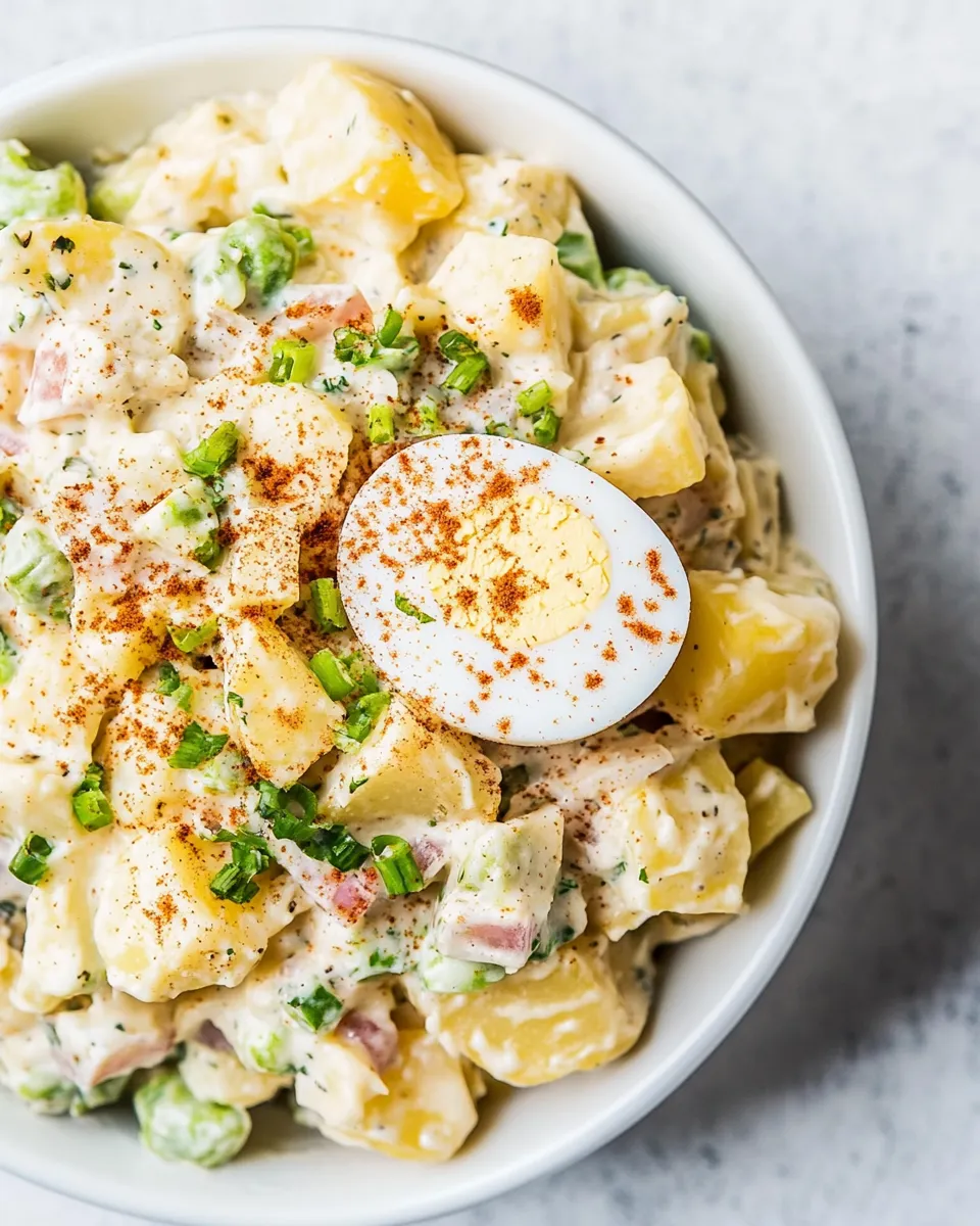 Easy Potato Salad with Egg recipe photo