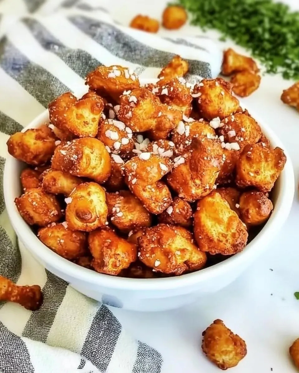 Delicious Pretzel Chicken Minis image