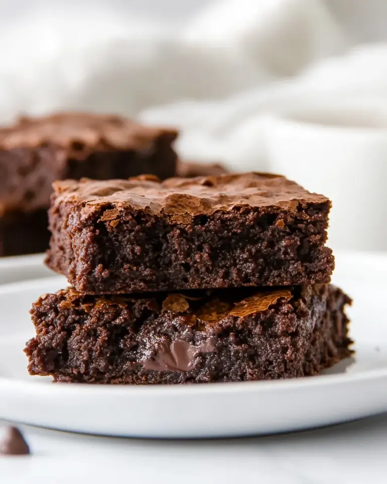 Homemade Protein Brownies with Collagen photo