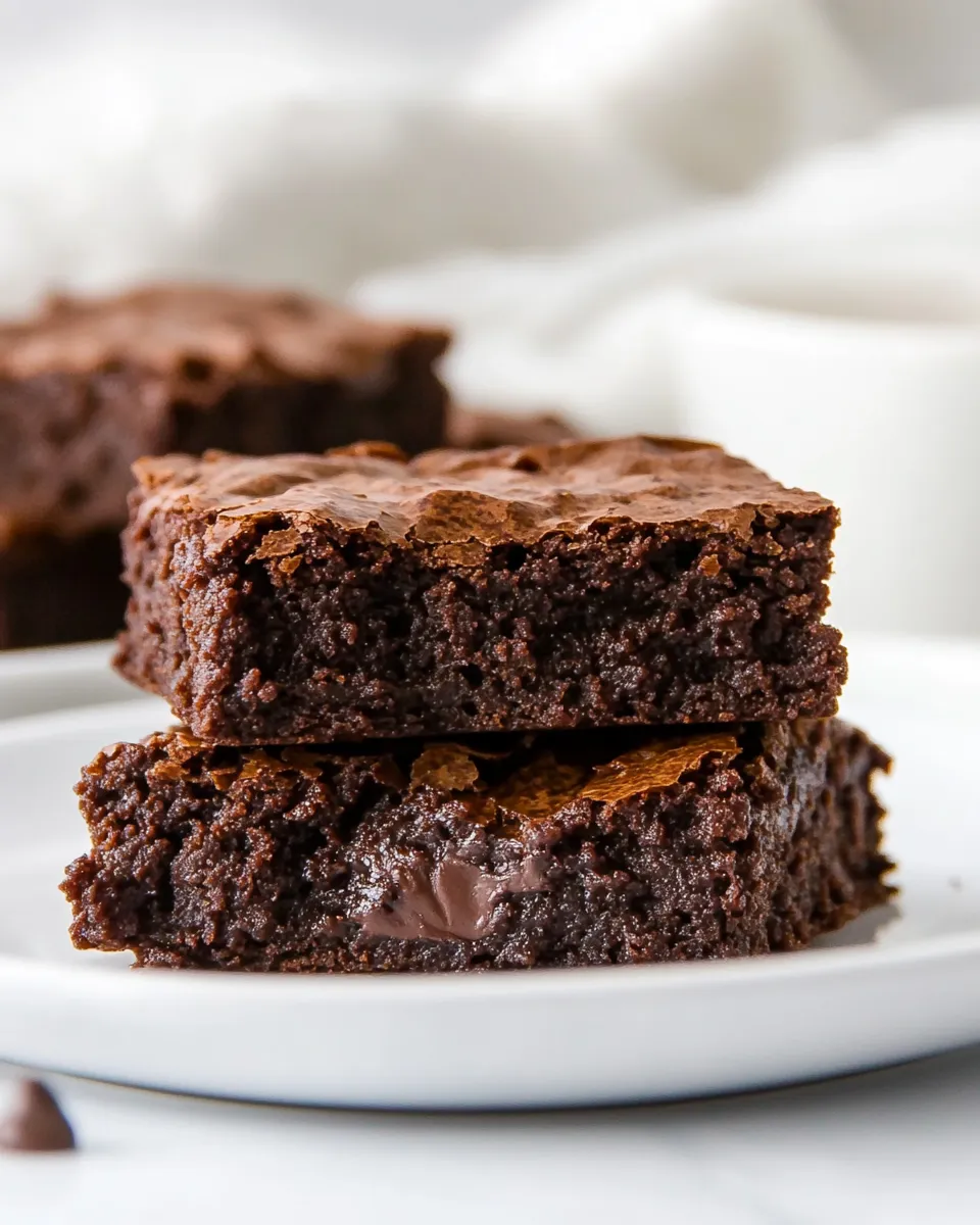 Homemade Protein Brownies with Collagen photo