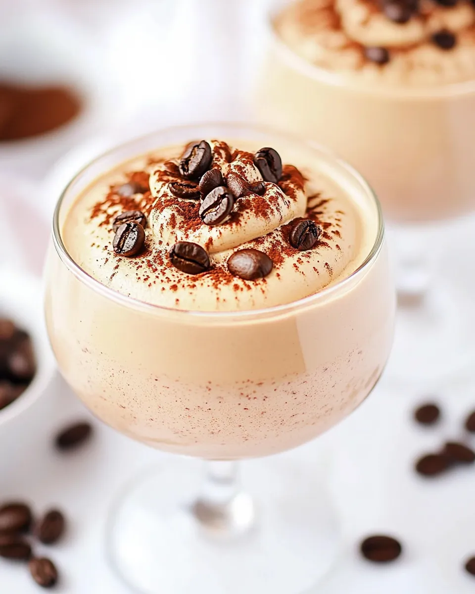 Homemade Protein Coffee Mousse Recipe photo
