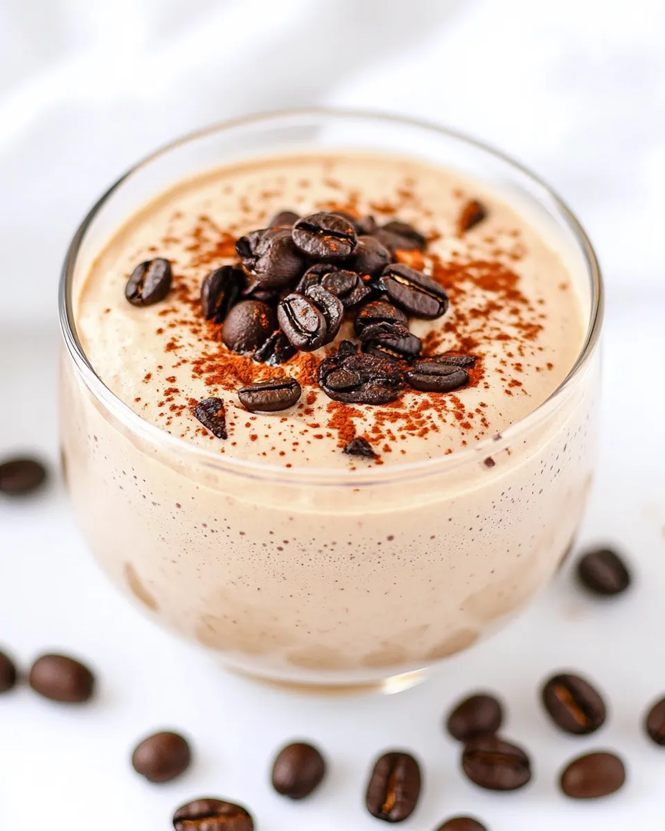 Classic Protein Coffee Mousse Recipe image