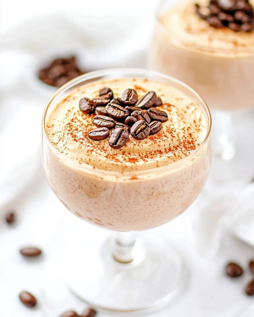 Delicious Protein Coffee Mousse Recipe dish photo