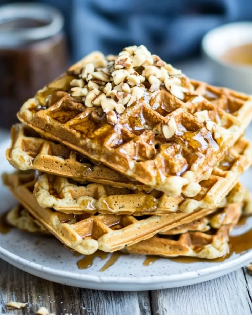 Easy Protein Paleo Waffles recipe photo