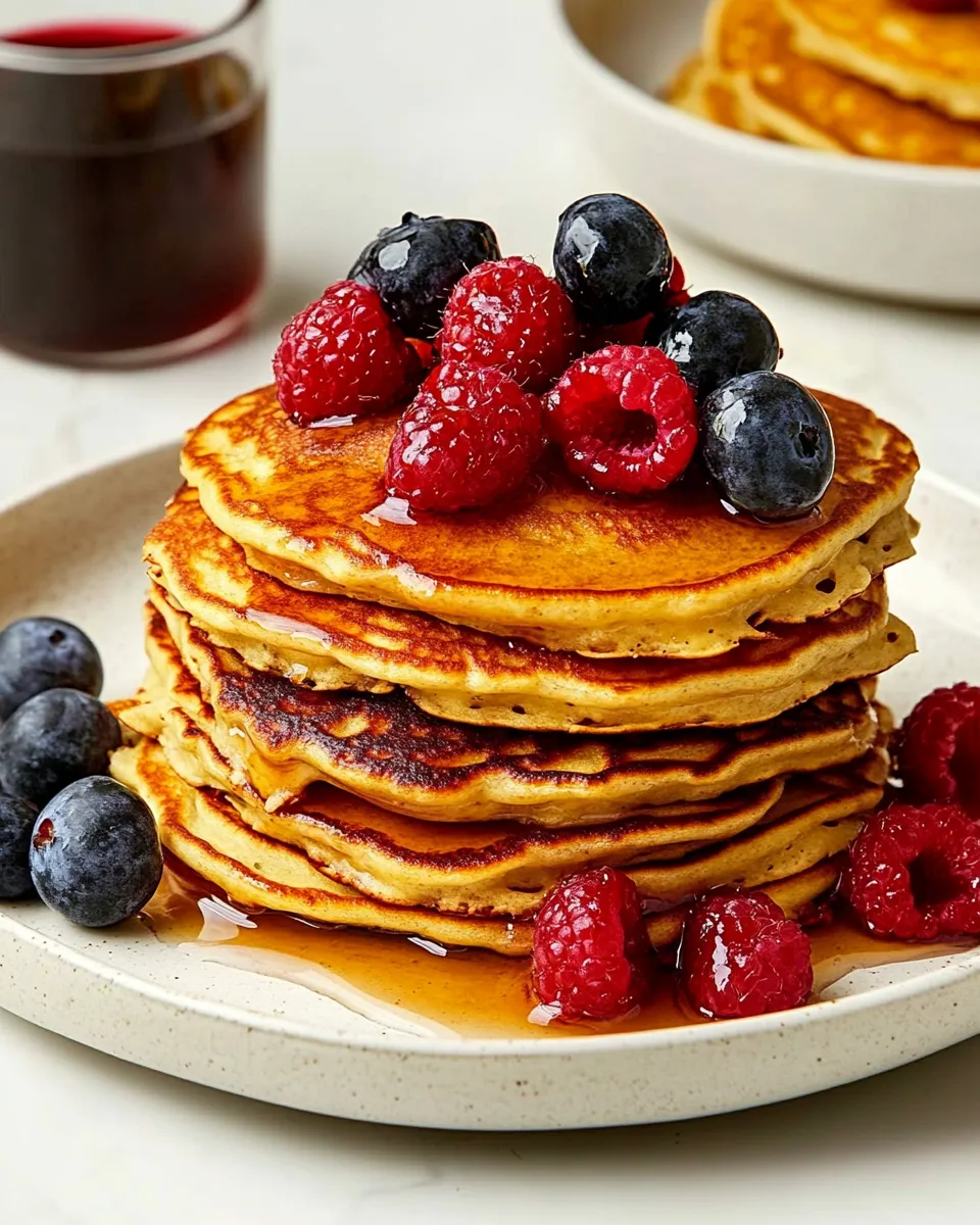 Easy Protein Pancakes recipe photo