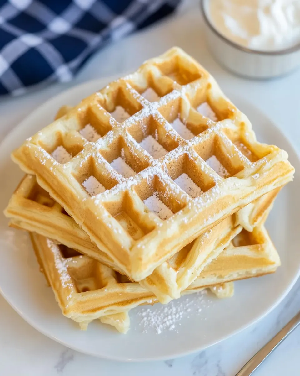 Easy Puff Pastry Waffles photo