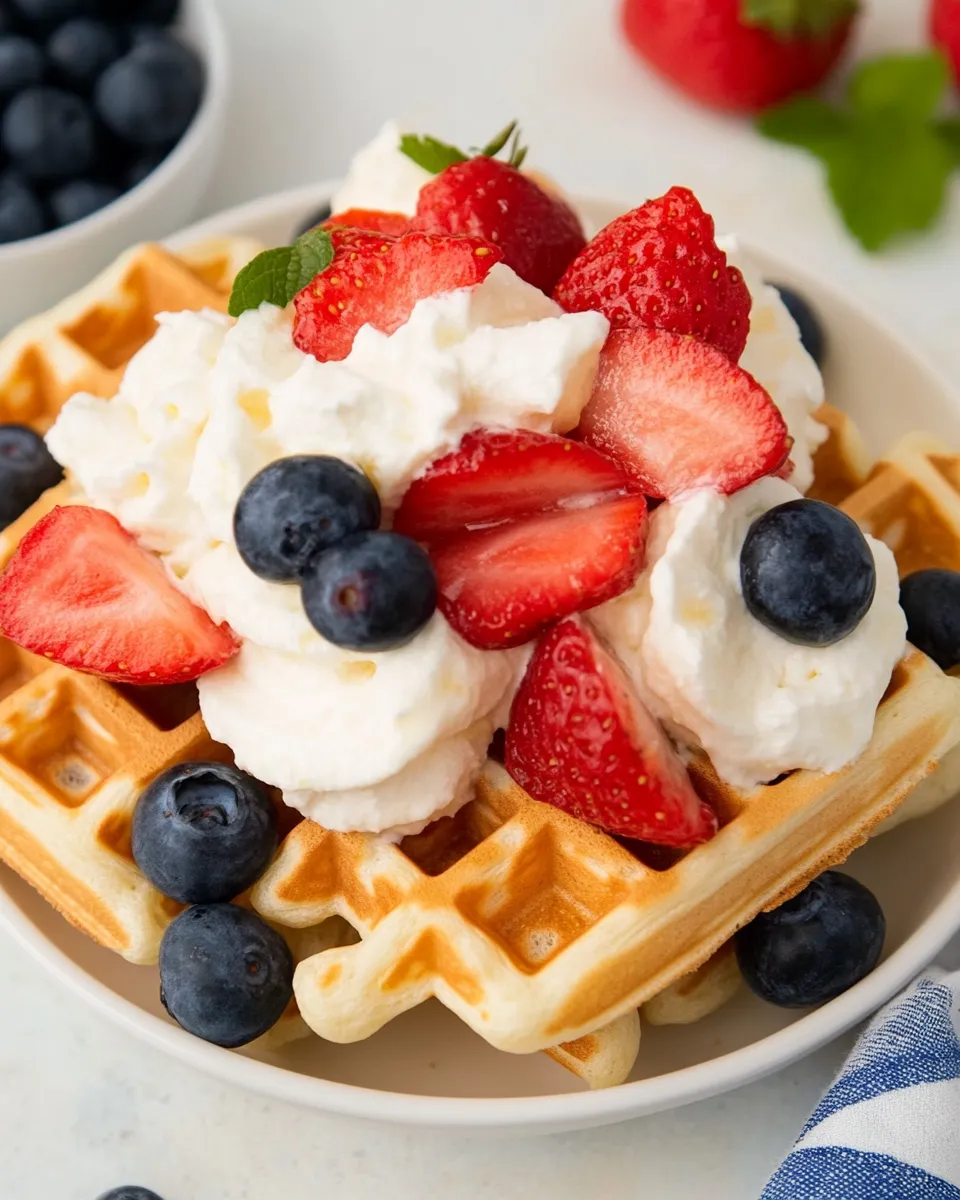 Delicious Puff Pastry Waffles image