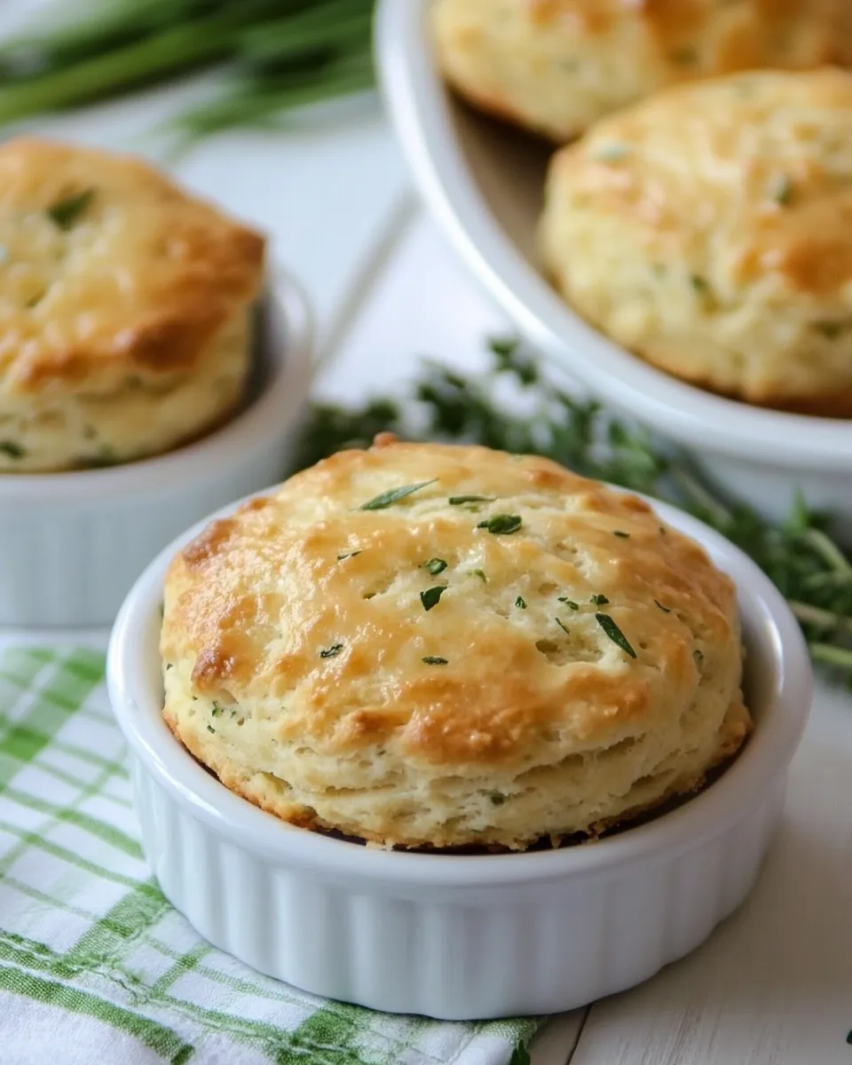 Homemade Quick Parmesan and Herb Biscuits recipe photo