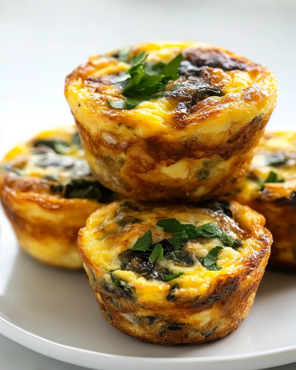 Savory Quick & Easy Egg Muffins shot