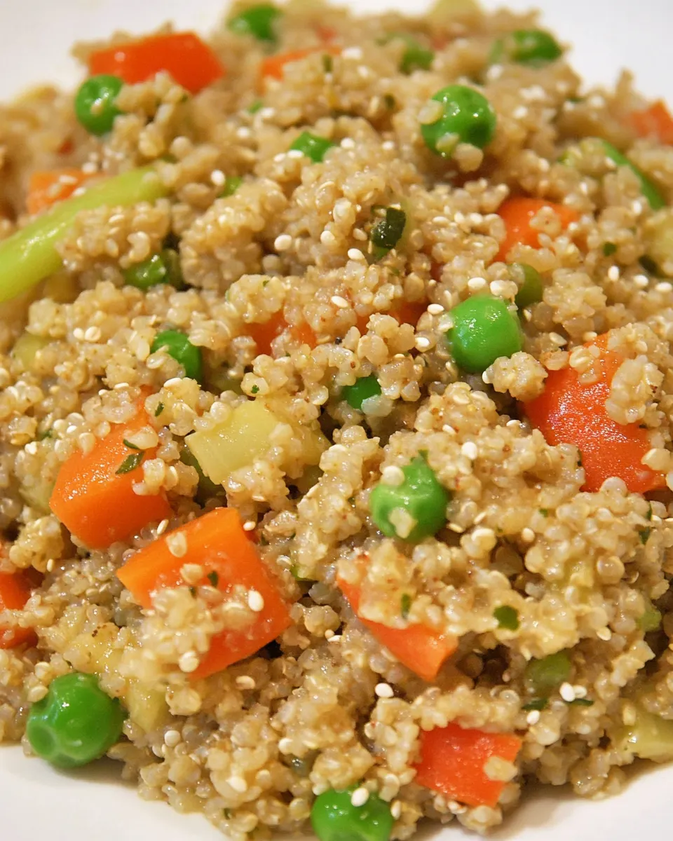 Homemade Quinoa and Vegetable Stir-Fry photo