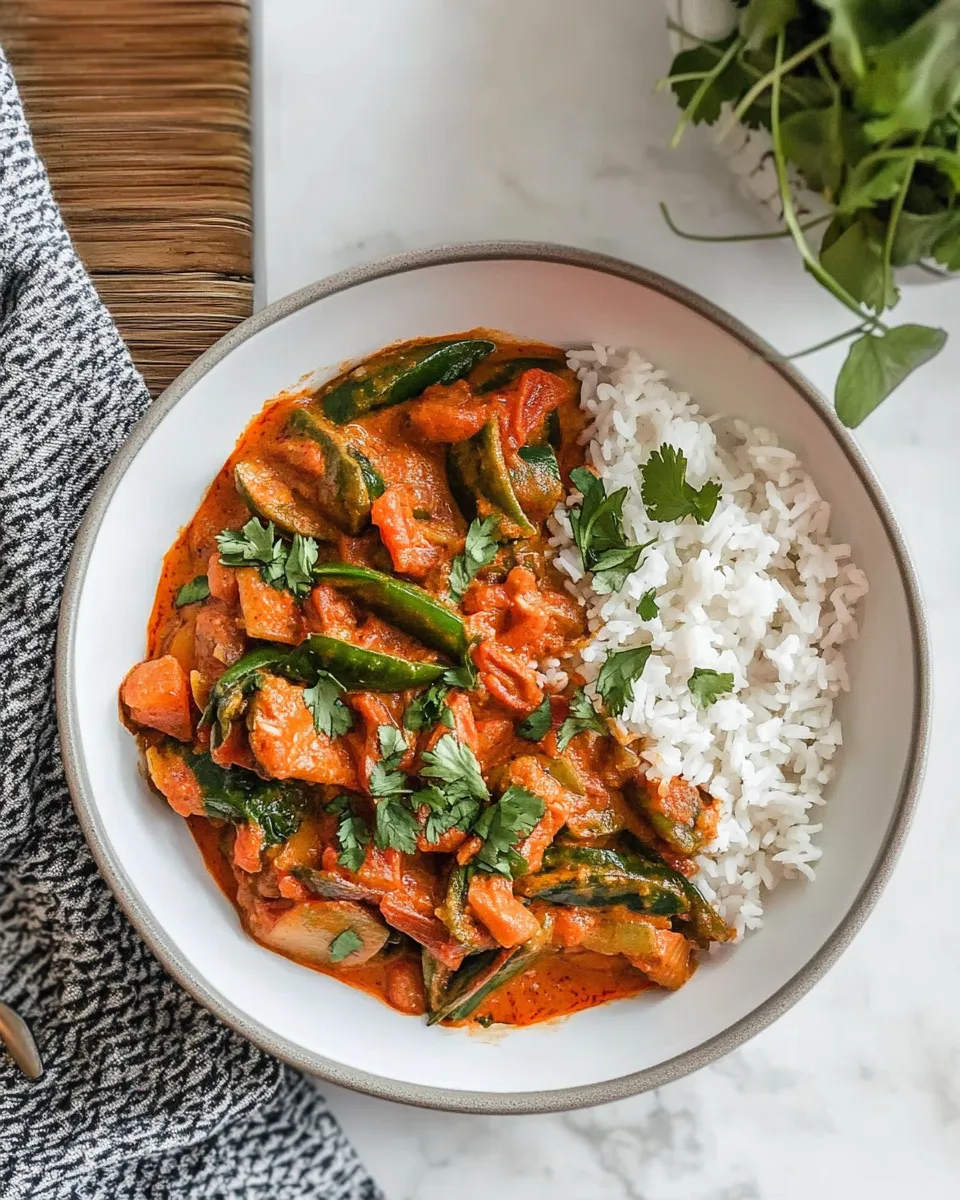 Homemade Red Curry photo