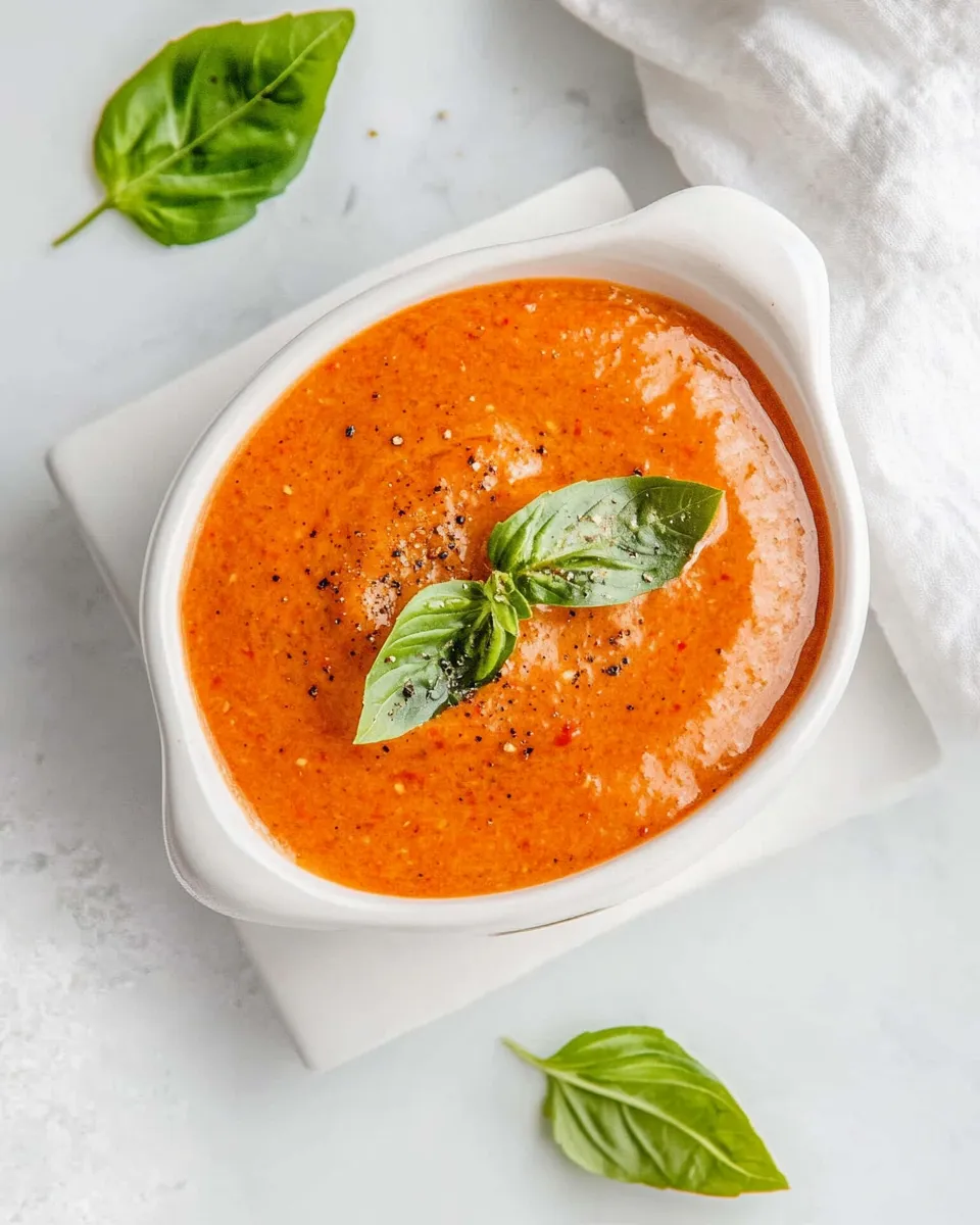 Easy Red Pepper Coulis recipe photo