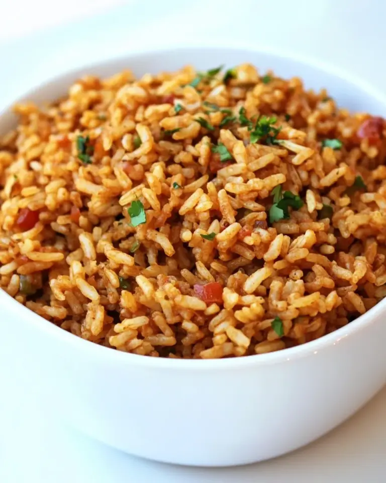 Homemade Restaurant Style Mexican Rice photo
