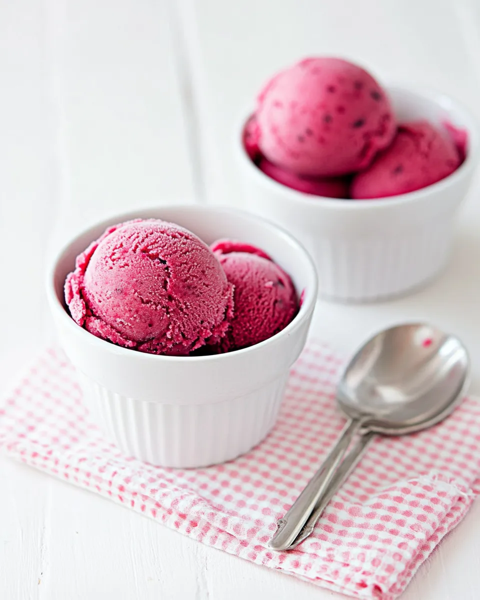 Delicious Roasted Beet Ice Cream image
